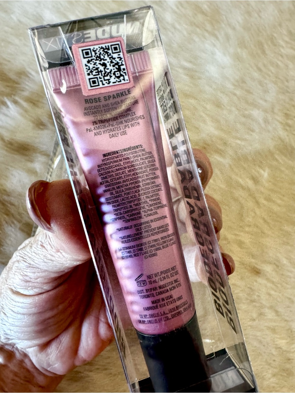 1 set of 2 NUDESKIN NUDESTIX Hydrating Peptide Lip Butters - Picture 7 of 13